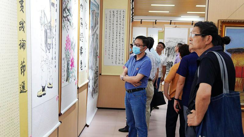 百年荣光·灵秀青阳——主题书画展承办侧记